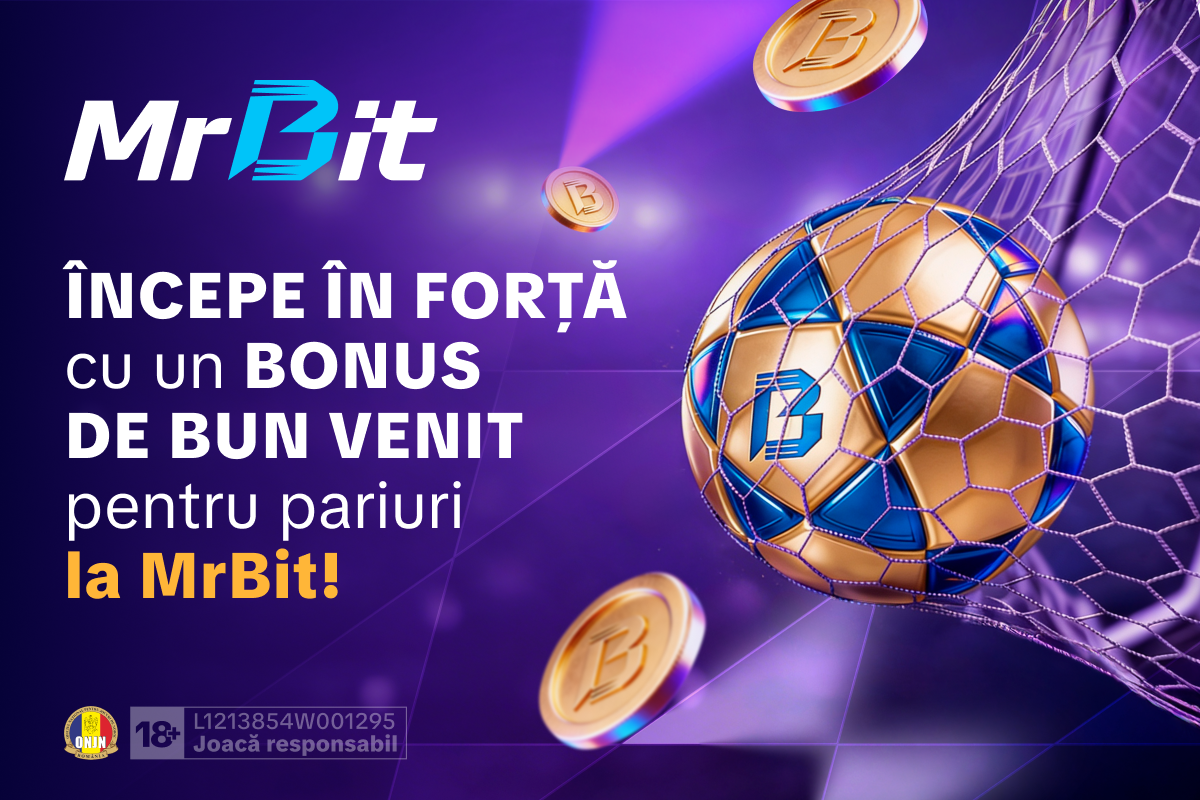 bonus de bun venit pentru pariuri la MrBit