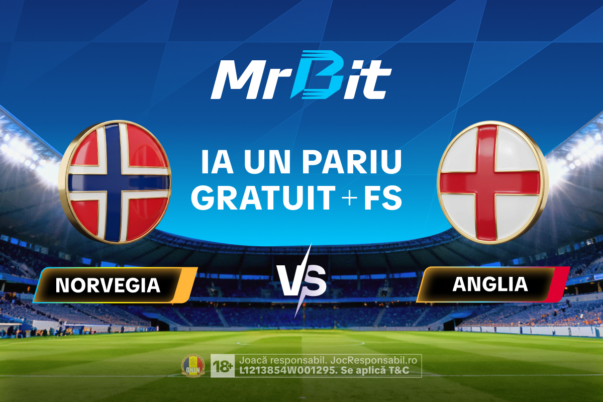 Norvegia – Anglia ⚽ 25 LEI Pariu Gratuit