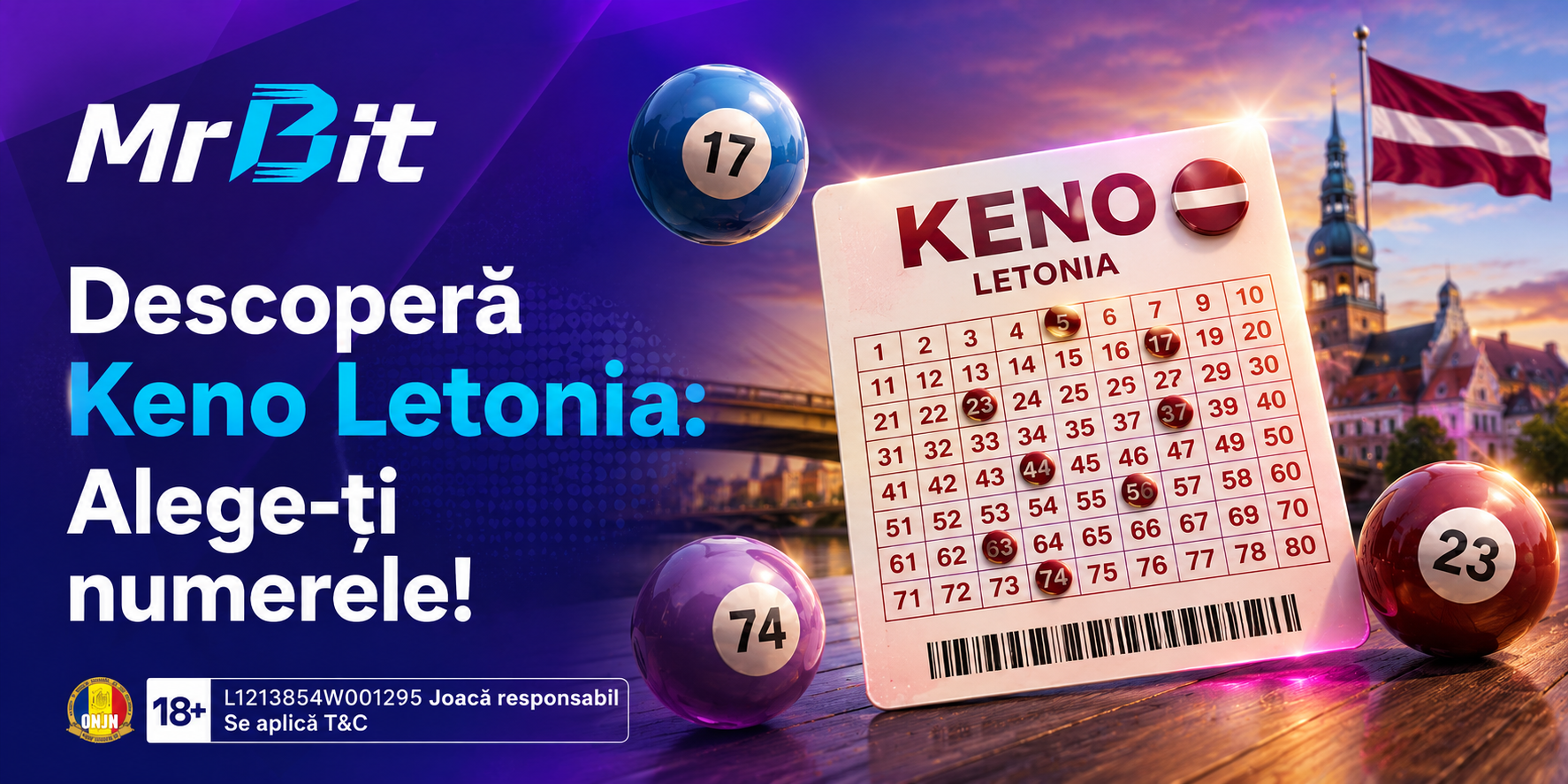 Keno Letonia 20/62